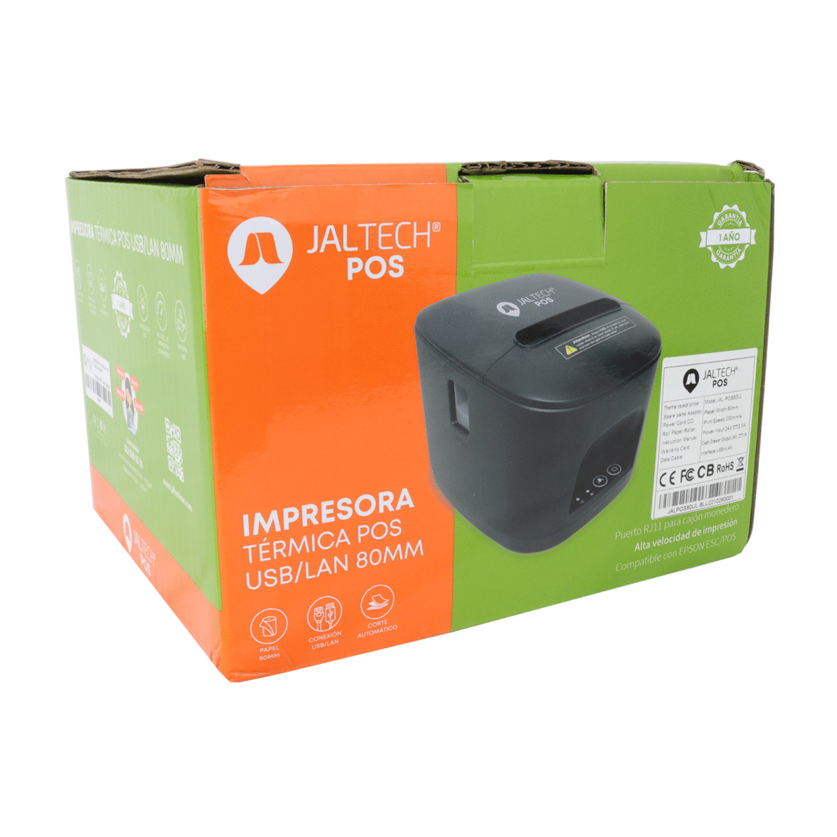 IMPRESORA TÉRMICA POS USB/LAN 80MM - Image 6
